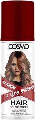 Spray de teinture capillaire temporaire cosmo pour unisexe - 100 ml, pour tous