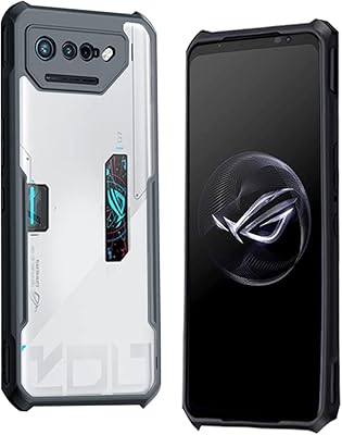 Jarttarn compatible avec asus rog phone 7 5g, coque transparente ultra fine