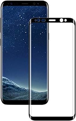 Protecteur d'écran en verre transparent hd pour samsung galaxy s9 plus - noir