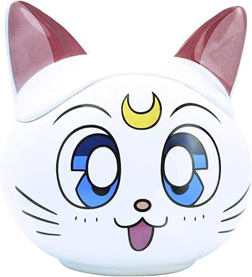 Tasse à café et à thé en céramique 3d style sailor moon artemis