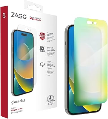Coque de protection en verre invisible shield elite pour apple picard pour iphone