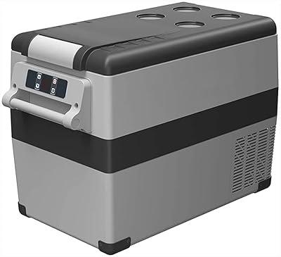 Congélateur portable hml-cf45, réfrigérateur 12 volts, réfrigérateur-congélateur de voiture 12 v à refroidissement