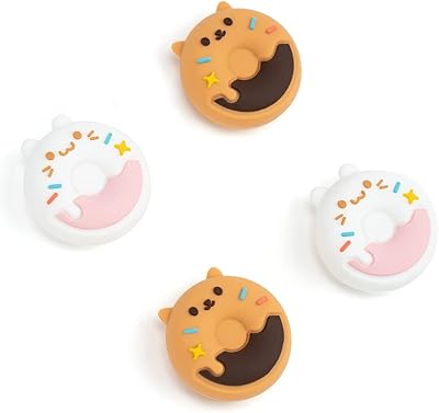 Geekshare jolies coques en silicone pour poignées joy-con, coque pour joystick compatible
