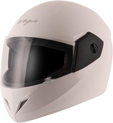 Casque intégral vega cliff dx (blanc, moyen)