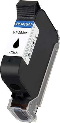 Cartouche d'encre solvant à séchage rapide bentsai bt-2580p authentique pour imprimante à jet
