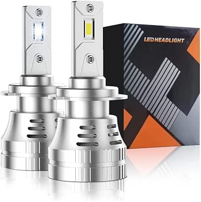 Ampoules de phare led h7 kits de conversion de phares de voiture 100