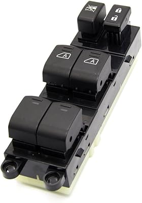 Inpair 9221 commutateur de fenêtre principal d'alimentation pour nissan pathfinder 2007-2012