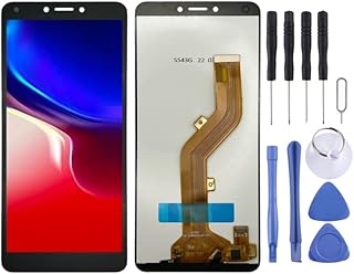 Ensemble numériseur d'écran lcd tft tecno spark power 2 lc8d avec assemblage