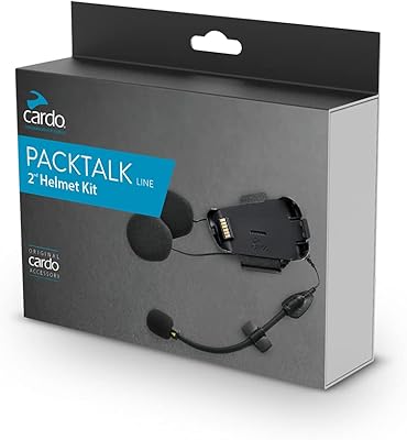 Kit audio et microphone cardo srak0033 (paquet de 1) noir