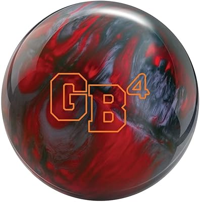 Boule de bowling ebonite game breaker pearl 4 - rubis/fumée
