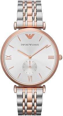 Montre pour femme à trois aiguilles en acier inoxydable, boîtier de 40 mm
