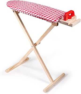 Ensemble de planche à repasser en bois big jiggs toys fer pour enfants