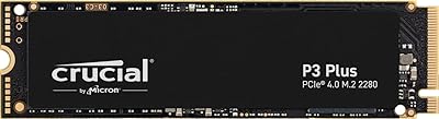 Ssd crucial p3 plus 1 to ssd 4.0 3d nand nvme m.2, jusqu'à