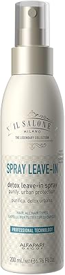 Spray détox sans rinçage pour tous types de cheveux d'el salone, 200 ml