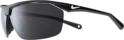 Lunettes de soleil tailwind 12 avec monture brillante noir et blanc et verres
