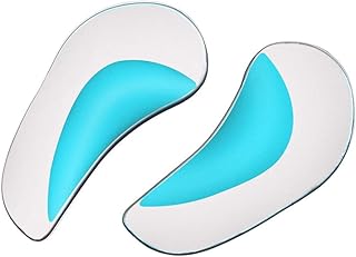 1 paire de semelles orthopédiques de soutien de la voûte plantaire pour la correction