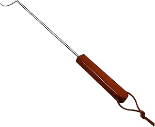 Pepikon 18 pouces braid food flipper crochet tournant la viande pour barbecue