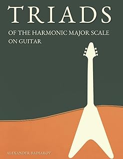 Triades de la gamme harmonique majeure à la guitare