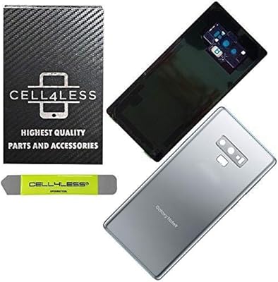 Verre arrière cell4less compatible avec samsung galaxy note 9 oem remplacement du couvercle