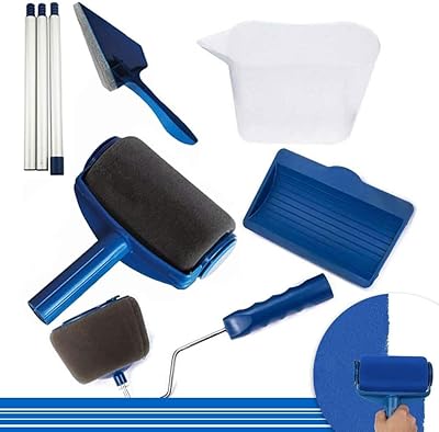 Ensemble de 5 rouleaux de peinture castowave, outil de peinture sous vide, pinceau