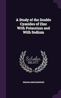 Une étude des doubles cyanures de zinc avec du potassium et du sodium