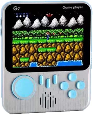 Console de jeu numérique portable g7 - un joueur (rose)