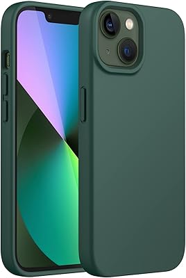 Coque en silicone jetech compatible avec iphone 13 61 pouces coque de protection