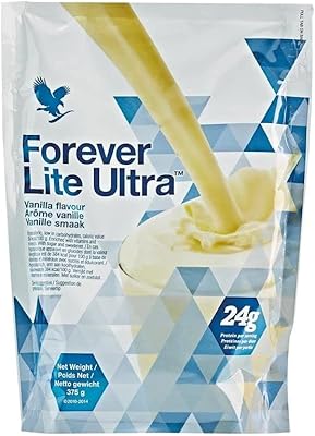 Forever living - forever lite ultra shake avec aminoten - vanille 375 grammes