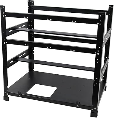 Cadre de stérilisation bitcoin ouvert pour 12 gpu guess case