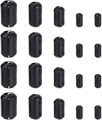 Anneau magnétique en ferrite à clipser nickel zinc mandrin toroïdal en ferrite