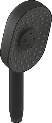 Kohler 26284-bldouche à main rectangulaire multifonction avec 3 réglages de jet, 2,5 gpm