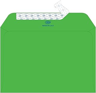 Enveloppes fis 80 g/m2 brillantes à décoller et à coller, paquet de 50