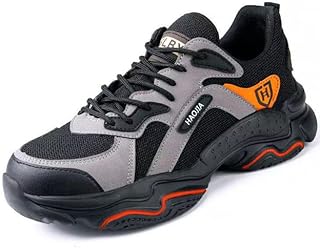 Chaussures de sécurité de protection pour hommes, bottes de travail en daim anti-écrasement et anti-coups de couteau, chaussures décontractées respirantes pour hommes. Diaytar : L'e-commerce généraliste qui met le discount à l'honneur