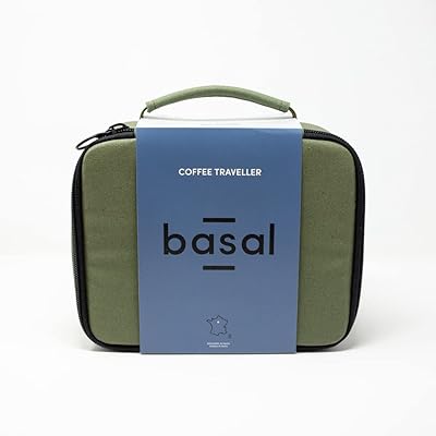 Kit de voyage à café basal pour équipement aeropress/drip/v60/kalita/pour over, vert