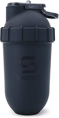 Bouteille shaker protéinée shake sphere, mélangeur à capsules de 680 ml facile à