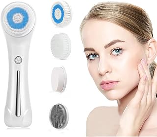 Tidoy brosse nettoyante pour le visage 4 en 1 électrique nettoyage du visage