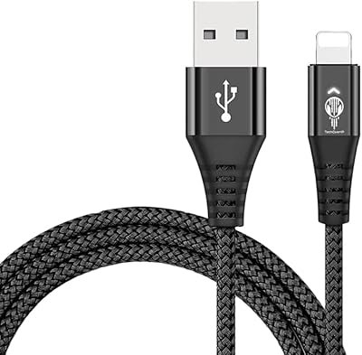 Câble de charge rapide techoverip de 12 m avec led chargeur et synchronisation
