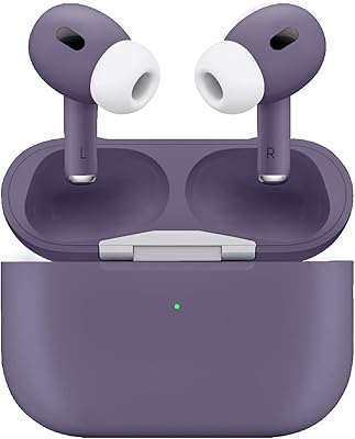 Apple airpods pro 2e génération personnalisés merlin craft (violet foncé)