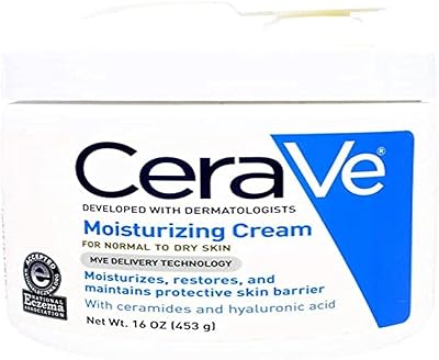 Crème hydratante cerave avec pompe, 16 oz (453 g)