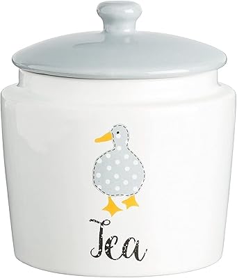 Price & kensington madison pot de conservation à thé en porcelaine de luxe