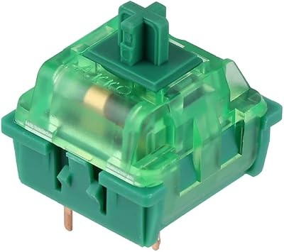 Interrupteur linéaire epomaker eco cs matcha green découpé à la main