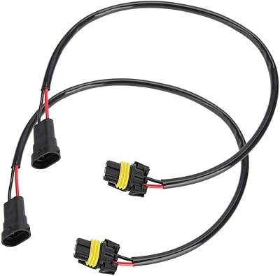 Paire originale de câble d'extension de phare antibrouillard h11 à 9006 9005