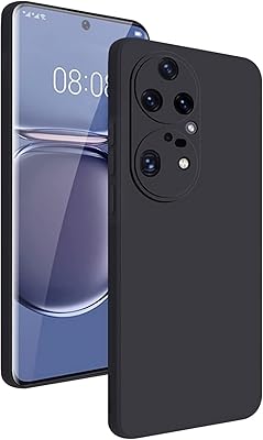 Coque de protection pour huawei p50 pro de imodel® de couleur noire fine