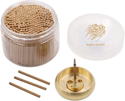 Encens posidine - bâtons d'encens oud cambodgien 3 mm avec porte-bâton en laiton
