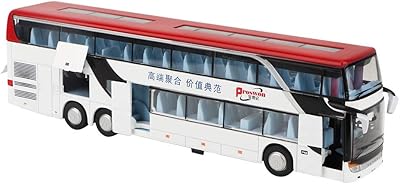 Jouet de bus 1:50, jouet de bus à deux étages, jouet modèle