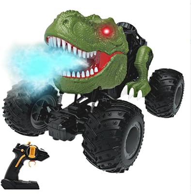 Jouet dinosaure télécommandé monster truck jouet cascadeur voiture spray jouet dinosaure rechargeable