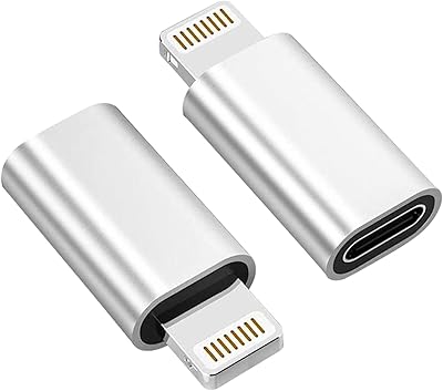 Adaptateur usb c femelle vers lightning mâle prenant en charge le chargement