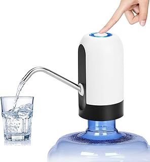 Pompe à bouteille d'eau de 5 gallons, distributeur de bouteille d'eau à chargement