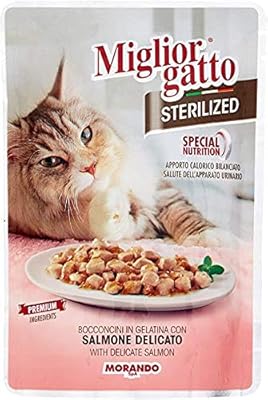 Morceaux miglior en gelée au saumon tendre, 85 g, paquet de 12