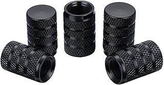 5 pièces bouchons de valve de pneu adaptés pour mercedes benz amg